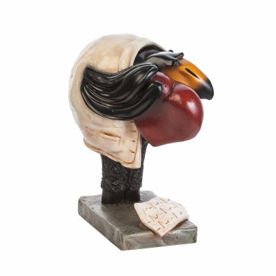 Статуэтка Rabenart Кардиолог, черный с красным-1