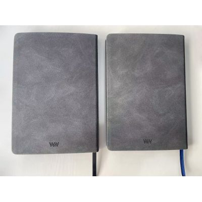 Ежедневник недатированный Турин , формат А5, серый с черным-1