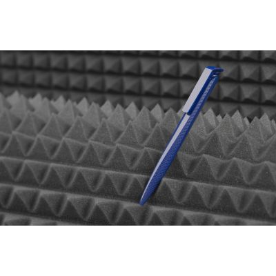 Ручка шариковая TRIAS CARBON, темно-синий-2