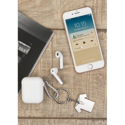 Брелок Iron man, серебристый-1