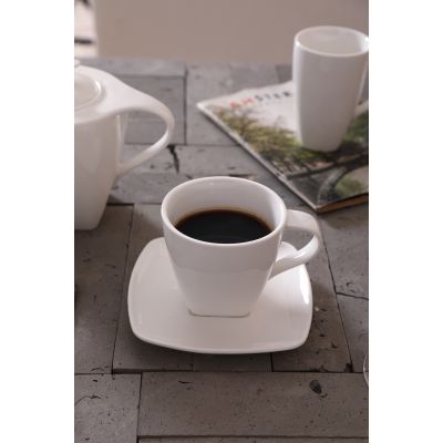 Чайная пара Аура, белый-0