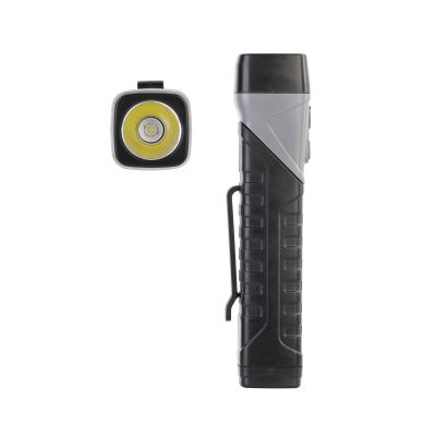 Фонарик Fix, черный с серым-7