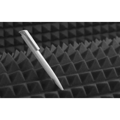 Ручка шариковая TRIAS CARBON, белый, белый-2