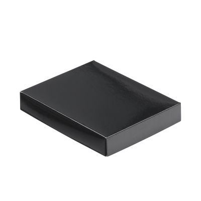 Портмоне с отделением для мелочи, кожа, черный-2