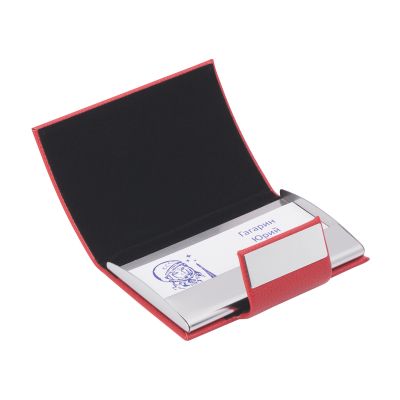 Визитница Стиль, красный-1