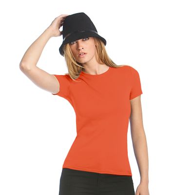 Футболка женская  Women-only, коралловый-1