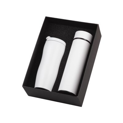 Набор подарочный Дуэт, покрытие пудра, белый-0