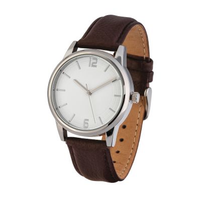 Часы наручные, белый с серебром-0