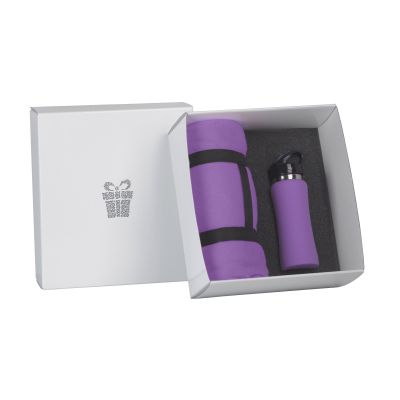 Набор подарочный Спортивная пауза, фиолетовый-0