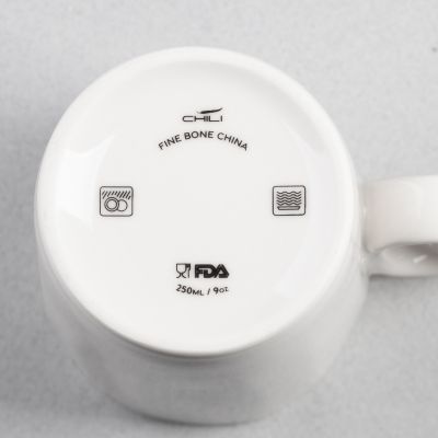 Кружка керамическая Calypso 250 мл, белый-1