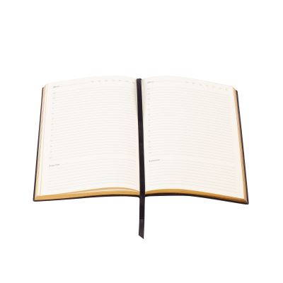 Ежедневник недатированный Аскона, А5, черный с золотом-3