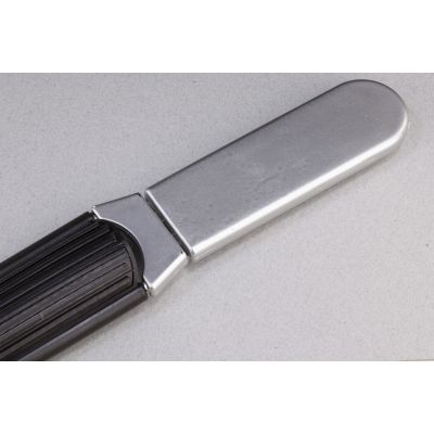 Расческа с зеркалом, серебристый-3