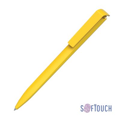 Ручка шариковая TRIAS SOFTTOUCH, желтый-0