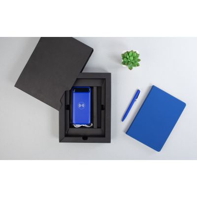 Набор подарочный Total black, синий/темно-синий-0