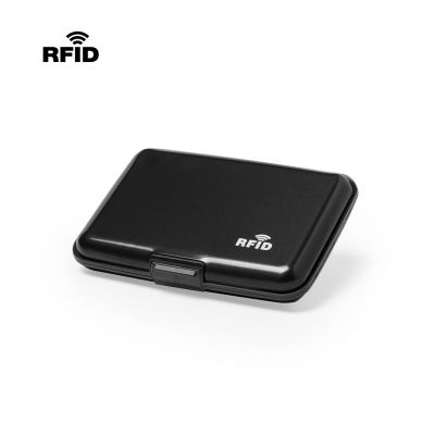 Футляр Trust для банковских карт и визиток с RFID - защитой, черный-4