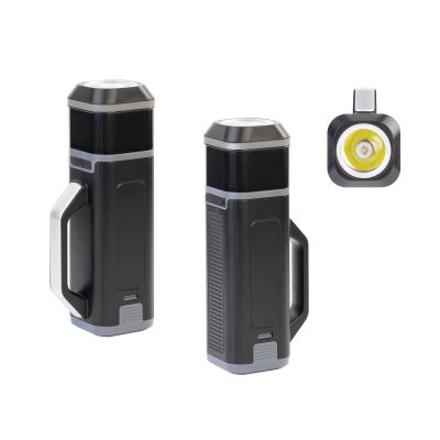 Набор инструментов Expert с фонарем, черный с серым-4