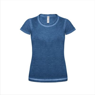 Футболка женская  DNM Plug In/women, джинсовый-1