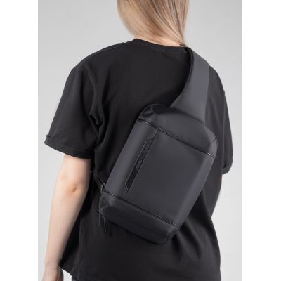 Рюкзак Rapid на одно плечо, черный-1