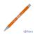 Ручка шариковая Aurora, покрытие soft touch, оранжевый
