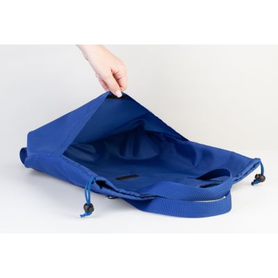 Сумка-рюкзак Carry, серый с бирюзовым, синий-5