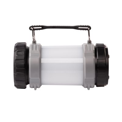 Туристический led-фонарь Campus с аккумулятором 4000 mAh, черный с серым-5