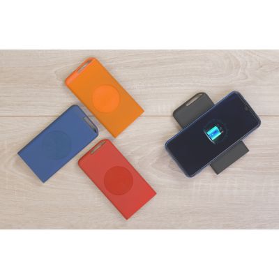 Беспроводное зарядное устройство Theta Wireless, 4000 mAh, черный-4