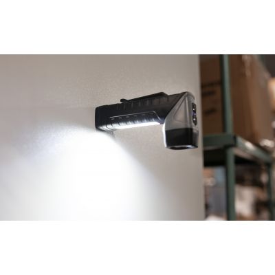 Фонарик Fix, черный с серым-4