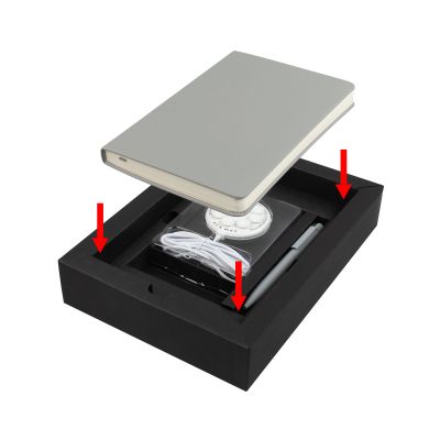 Набор Light gray J, серый с белым-2