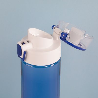 Бутылка для воды Vita 600 мл, синий с белым-2