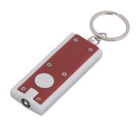 Брелок-фонарик, красный#, красный с серым