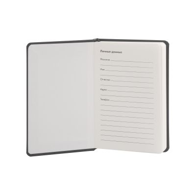 Блокнот Рим, А6, покрытие soft touch, красный-2