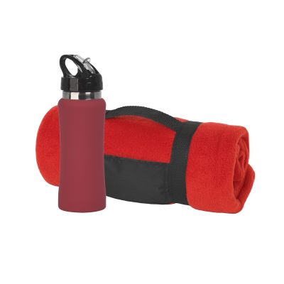 Набор подарочный Спортивная пауза, красный-1