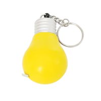 Брелок-рулетка Лампочка, желтый
