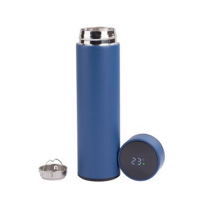 Набор подарочный Дуэт, покрытие soft touch, синий-3