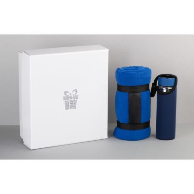 Набор подарочный Хюгге, синий/темно-синий-1