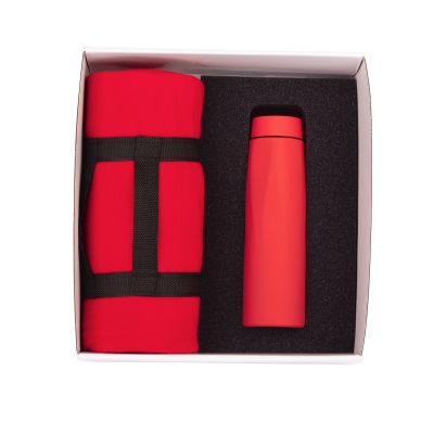 Набор подарочный Тандем, красный-0