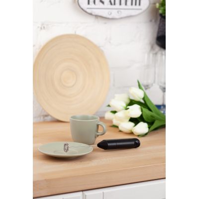 Капучинатор электрический Модерн, черный-2