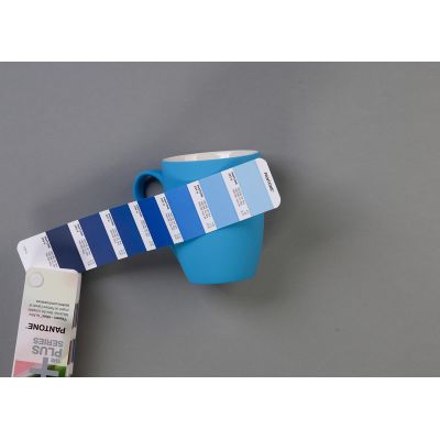 Кружка Trend, покрытие soft touch, голубой-3