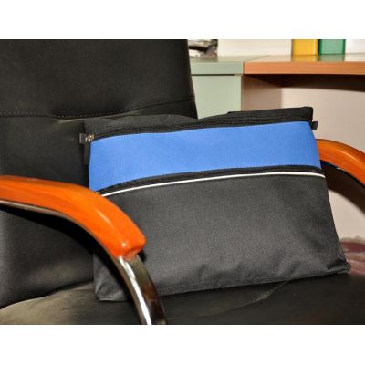 Сумка для документов File, черный с синим-2