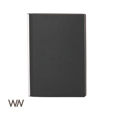 Блокнот Венеция, формат А5, черный-0