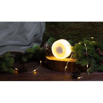 Фонарь-гирлянда Twinkle, серый с белым-2