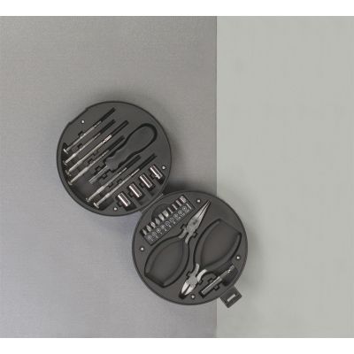 Набор инструментов Колесо, черный с серебром-1