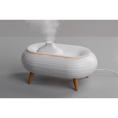 Увлажнитель воздуха Smart Air с bluetooth-колонкой, мелодиями и релаксирующими шумами, с подсветкой и ароматизатором, белый-0