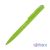 Ручка шариковая Jupiter, темно-синий, покрытие soft touch, зеленое яблоко