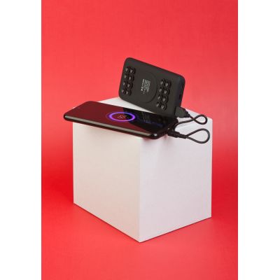 Беспроводное зарядное устройство Ten SOFTTOUCH, 10000 mAh, черный-3