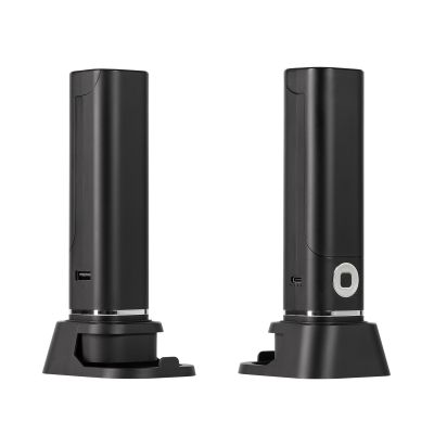 Складная лампа-фонарь Smart LED, черный-6