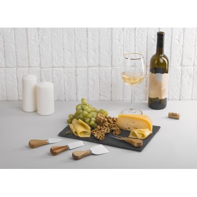 Набор для сыра Four cheeses, натуральный-1