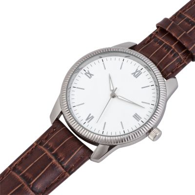 Часы наручные, белый с серебром-1