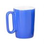 Кружка керамическая Calypso 250 мл, синий с белым