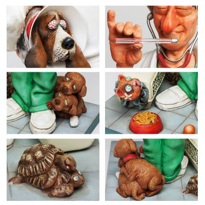 Скульптура Ветеринар, -2